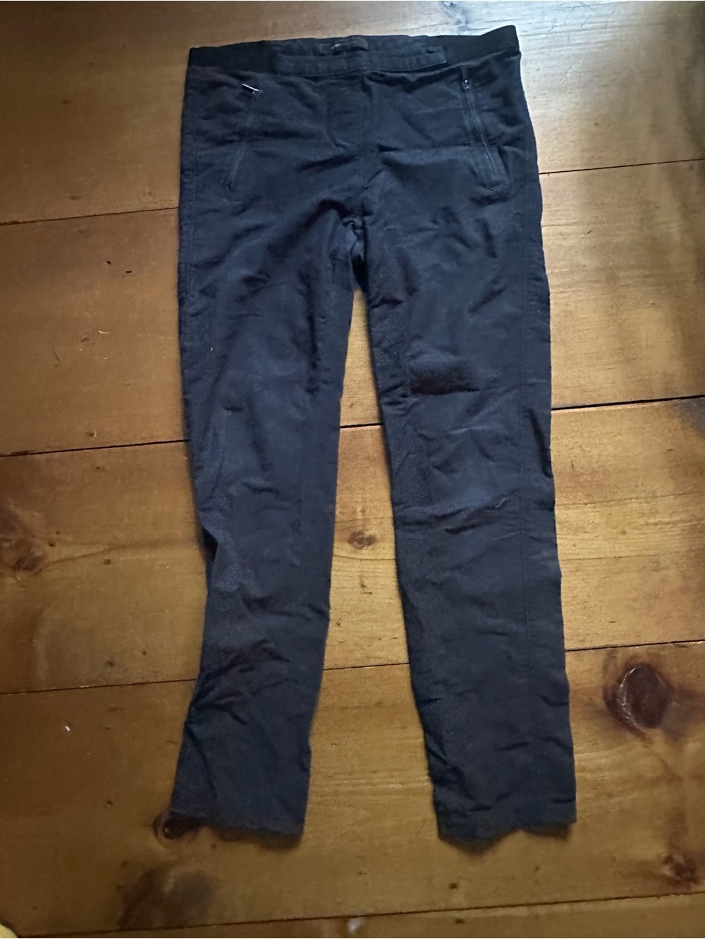 BCBGMAXAZRIA Black Slim Stretch Pants L